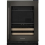 KitchenAid 4.89 Cu. Ft. Undercounter Beverage Center With Two Zones - KUBR524SBE