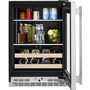KitchenAid 4.89 Cu. Ft. Undercounter Beverage Center With Two Zones - KUBR524SPS