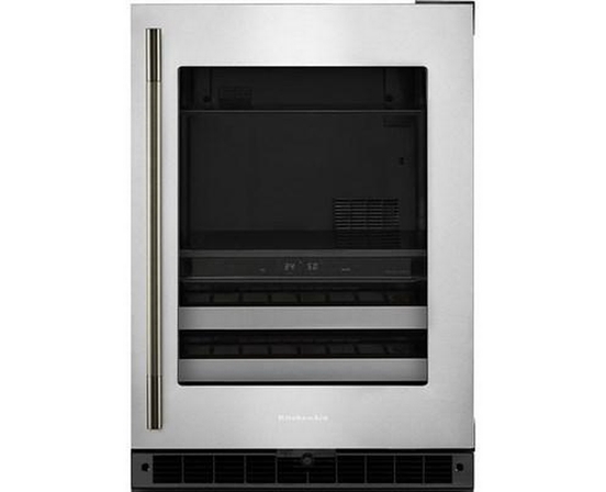 KitchenAid 4.89 Cu. Ft. Undercounter Beverage Center With Two Zones - KUBR524SSB