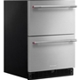 KitchenAid 24-Inch Double Drawer Refrigerator - KURT524SSB