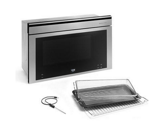 KitchenAid 30-Inch, 1.1 Cu. Ft. Built-In Microwave Oven With Air Fry Mode - YKMBT730SPS