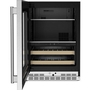KitchenAid 4.8 Cu. Ft. Undercounter Beverage Center With Glass Door And Wood-Front Racks - KUBL524SPS