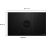 KitchenAid 36-Inch Built-In Nextgen Induction Cooktop With Downdraft Ventilation System - KCID936SBL