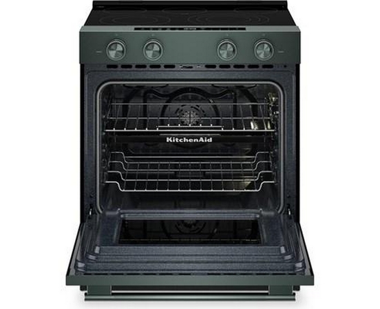 KitchenAid 30-Inch Slide-In Electric Range With  Convection Cooking Modes - YKSES530SJP
