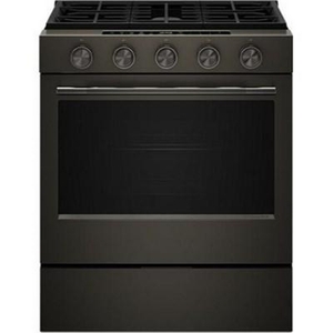 KitchenAid 30-Inch Smart Slide-In Gas Range With Convection Cooking Modes And 2-In-1 Burner - KSGS530SBE