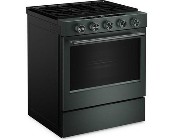 KitchenAid 30-Inch Smart Slide-In Gas Range With Convection Cooking Modes And 2-In-1 Burner - KSGS530SJP