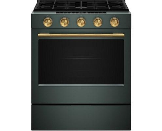KitchenAid 30-Inch Smart Slide-In Gas Range With Convection Cooking Modes And 2-In-1 Burner - KSGS530SJP