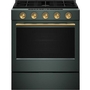 KitchenAid 30-Inch Smart Slide-In Gas Range With Convection Cooking Modes And 2-In-1 Burner - KSGS530SJP