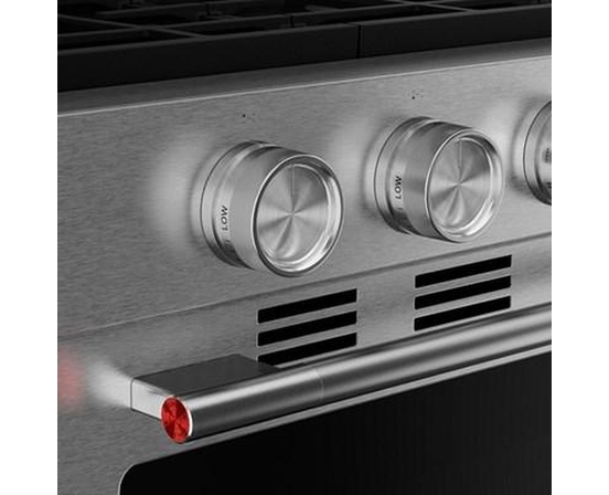 KitchenAid 30-Inch Smart Slide-In Gas Range With Convection Cooking Modes And 2-In-1 Burner - KSGS530SPS