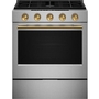 KitchenAid 30-Inch Smart Slide-In Gas Range With Convection Cooking Modes And 2-In-1 Burner - KSGS530SPS