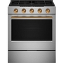 KitchenAid 30-Inch Smart Slide-In Gas Range With Convection Cooking Modes And 2-In-1 Burner - KSGS530SPS