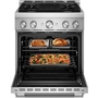 KitchenAid 30-Inch Slide-In Gas Range With 4 Burners - KFGS930SSS