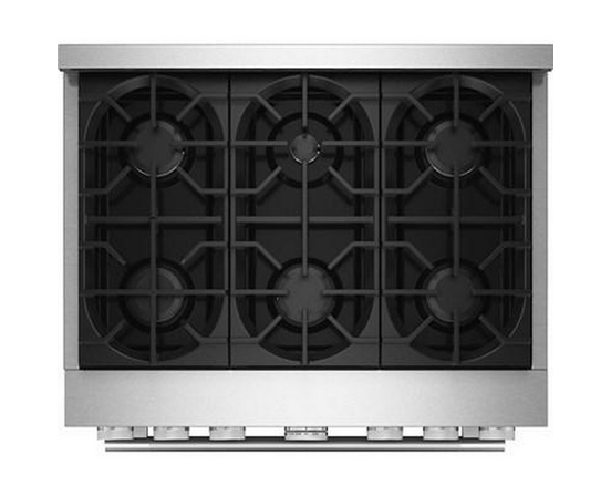 KitchenAid 36-Inch Slide-In Gas Range With 6 Burners - KFGS936SSS