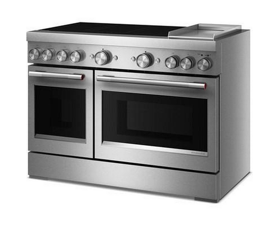 KitchenAid 48-Inch Freestanding Induction Range With 6 Elements And Griddle - KFID948SSS