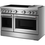 KitchenAid 48-Inch Freestanding Induction Range With 6 Elements And Griddle - KFID948SSS