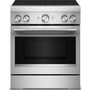 KitchenAid 30-Inch Freestanding Induction Range With 4 Elements - KFIS930SSS