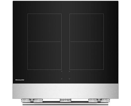 KitchenAid 30-Inch Freestanding Induction Range With 4 Elements - KFIS930SSS