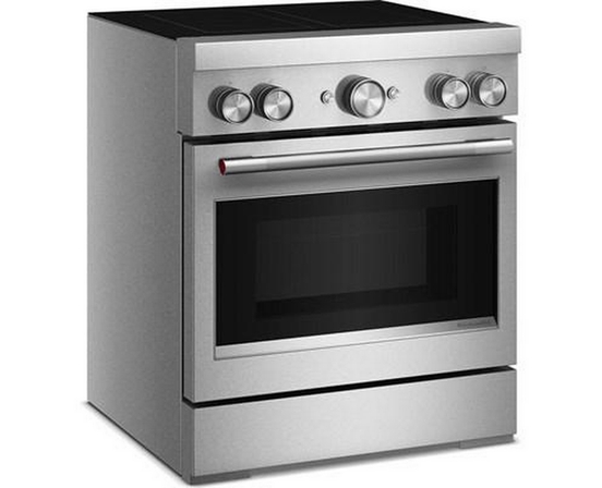 KitchenAid 30-Inch Freestanding Induction Range With 4 Elements - KFIS930SSS