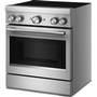 KitchenAid 30-Inch Freestanding Induction Range With 4 Elements - KFIS930SSS