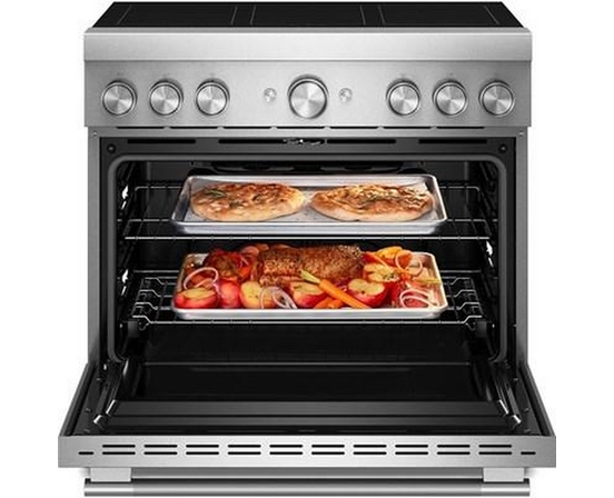 KitchenAid 36-Inch Freestanding Induction Range With 6 Elements - KFIS936SSS