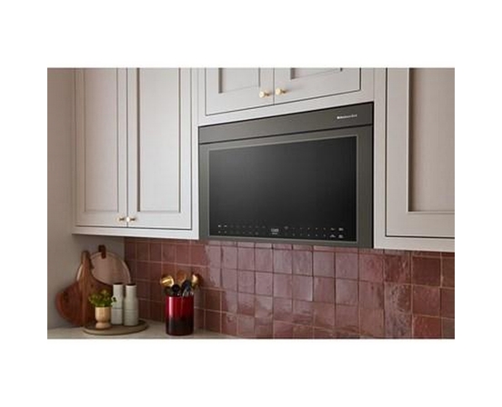 KitchenAid 30-Inch, 1.1 Cu. Ft. Over-The-Range Microwave Oven With Air Fry Technology - YKMMF530PBE