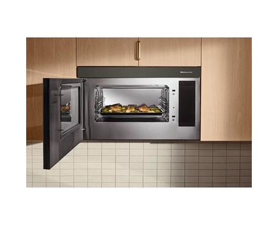 KitchenAid 30-Inch, 1.1 Cu. Ft. Over-The-Range Microwave Oven With Air Fry Technology - YKMMF530PBE