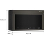 KitchenAid 30-Inch, 1.1 Cu. Ft. Over-The-Range Microwave Oven With Air Fry Technology - YKMMF530PBE