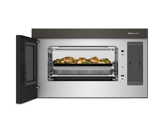 KitchenAid 30-Inch, 1.1 Cu. Ft. Over-The-Range Microwave Oven With Air Fry Technology - YKMMF730PBE