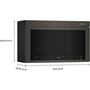 KitchenAid 30-Inch, 1.1 Cu. Ft. Over-The-Range Microwave Oven With Air Fry Technology - YKMMF730PBE