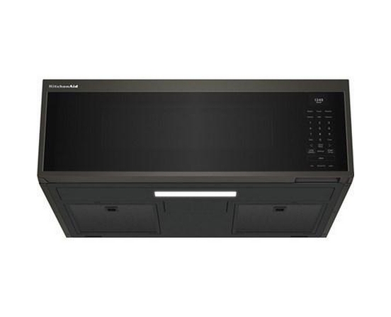 KitchenAid 30-Inch, 1.1 Cu. Ft. Over-The-Range Microwave Oven - YKMML550RBE