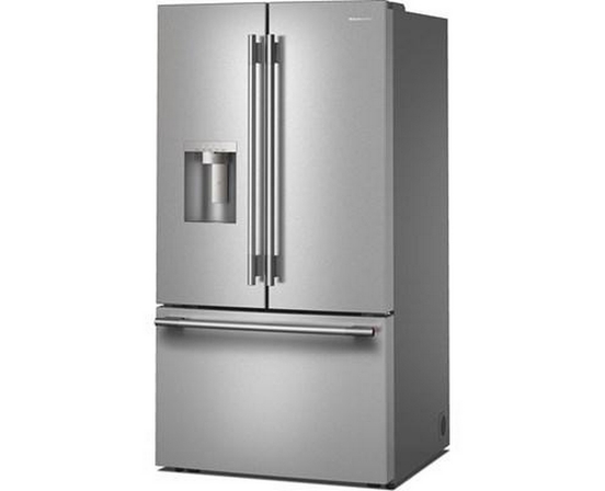 KitchenAid 36-Inch French 3-Door Refrigerator With Water And Ice Dispensing System - KRFF436SPS