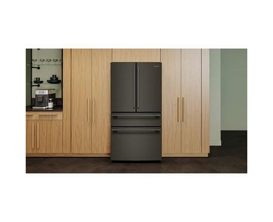 KitchenAid 36-Inch French 3-Door Refrigerator With Water And Ice Dispensing System - KRFF436SBE