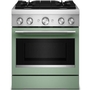 KitchenAid 30-Inch Freestanding Commercial-Style Dual-Fuel Range - KFDS930SDC