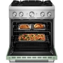 KitchenAid 30-Inch Freestanding Commercial-Style Dual-Fuel Range - KFDS930SDC
