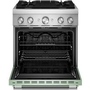 KitchenAid 30-Inch Freestanding Commercial-Style Dual-Fuel Range - KFDS930SDC