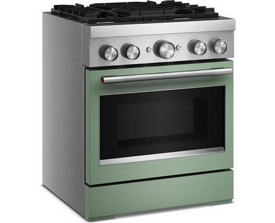KitchenAid 30-Inch Freestanding Commercial-Style Dual-Fuel Range - KFDS930SDC