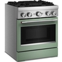 KitchenAid 30-Inch Freestanding Commercial-Style Dual-Fuel Range - KFDS930SDC