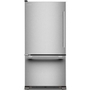 KitchenAid 33-Inch, 22 Cu. Ft. Freestanding Bottom Freezer Refrigerator - KRBL133SPS