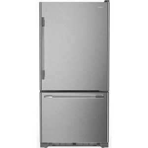 KitchenAid 33-Inch, 22 Cu. Ft. Freestanding Bottom Freezer Refrigerator - KRBR133SPS