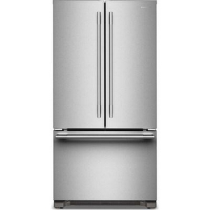 KitchenAid 36-Inch, 21.9 Cu. Ft. Counter-Depth French 3-Door Refrigerator With Ice Maker - KRFC136TPS
