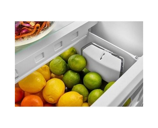 KitchenAid 36-Inch, 21.9 Cu. Ft. Counter-Depth French 3-Door Refrigerator With Ice Maker - KRFC136TPS