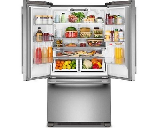 KitchenAid 36-Inch, French 3-Door Refrigerator - KRFF136SPS