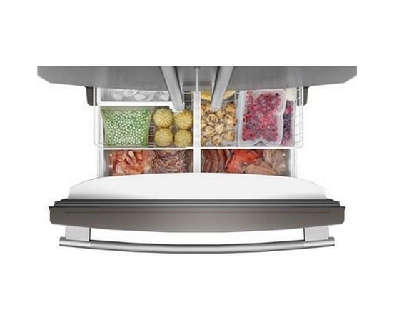 KitchenAid 36-Inch, French 3-Door Refrigerator - KRFF136SPS