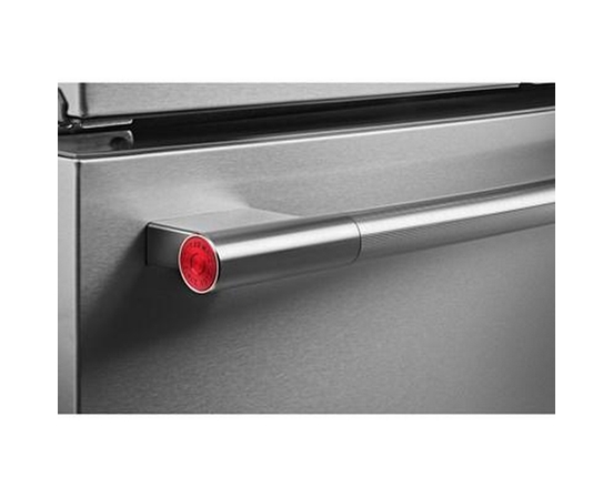 KitchenAid 30-Inch, 20 Cu. Ft. Freestanding French 3-Door Refrigerator With Water Dispenser - KRFF330SPS