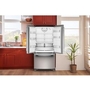 KitchenAid 33-Inch, 22 Cu. Ft. Freestanding French 3-Door Refrigerator With Ice Maker - KRFF333SPS