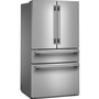 KitchenAid 36-Inch, 30 Cu. Ft. French 3-Door Refrigerator With Interior Water Dispenser And Ice Maker - KRMF336SPS