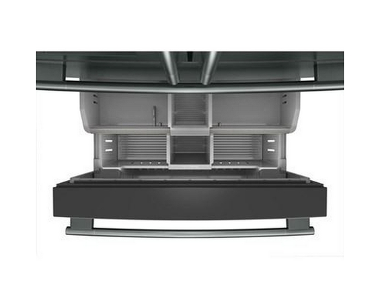 KitchenAid 36-Inch, 29.51 Cu. Ft. Freestanding French 4-Door Refrigerator With Water And Ice Dispensing System - KRMF436SJP