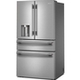 KitchenAid 36-Inch, 29.51 Cu. Ft. Freestanding French 4-Door Refrigerator With Water And Ice Dispensing System - KRMF436SPS