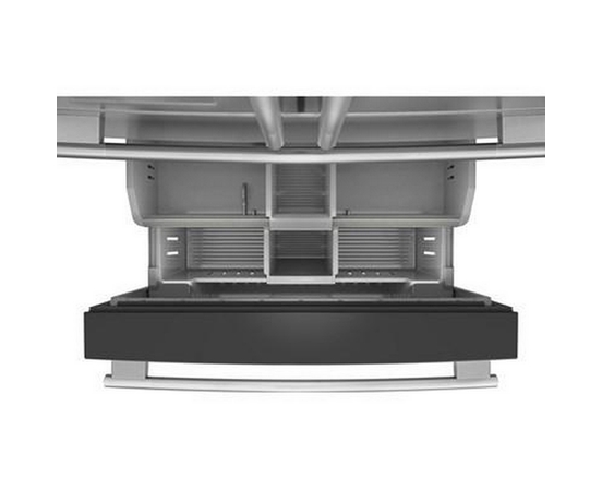 KitchenAid 36-Inch, 29.51 Cu. Ft. Freestanding French 4-Door Refrigerator With Water And Ice Dispensing System - KRMF436SPS