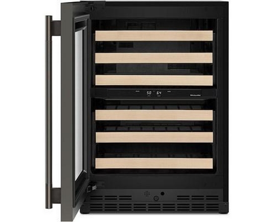 KitchenAid 46-Bottle Wine Cellar - KUWL524SBE